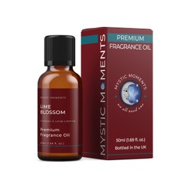 Mystic Moments | Limettenblütenduftöl - 50 ml - perfekt für Seifen, Kerzen, Badebomben, Ölbrenner, Diffusoren und Haut- und Haarpflegegegenstände