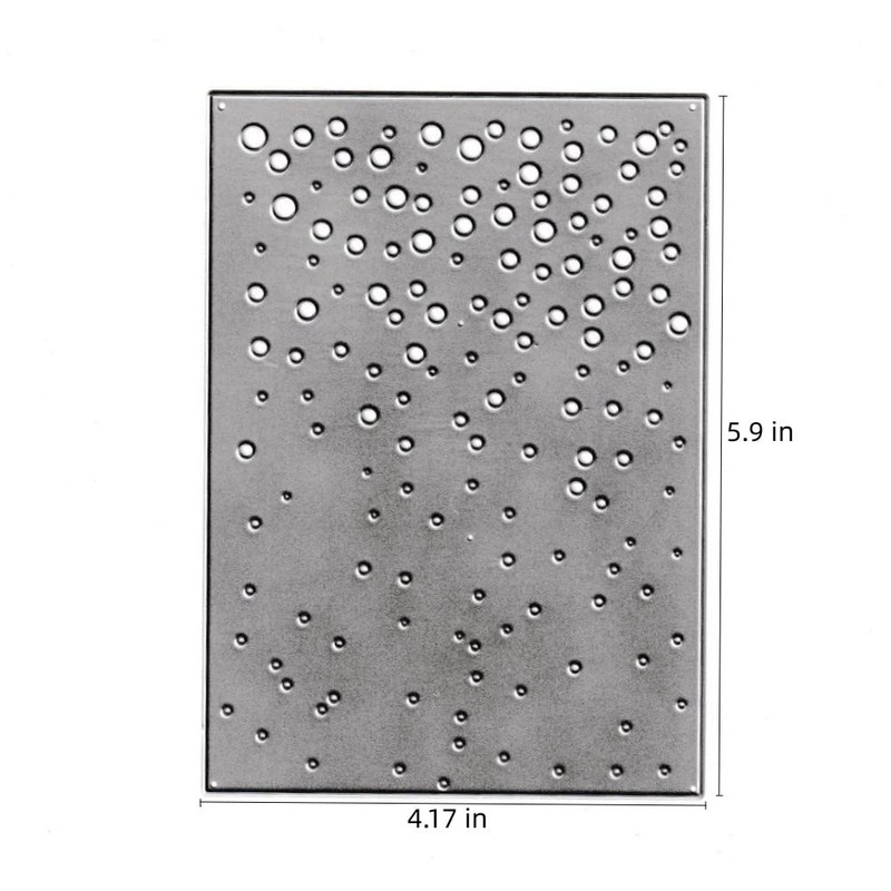 Dot Dotted Star Background Frame Cutting Dies, Stars Die Cuts