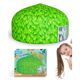 Skywin Air Tent Playhouse for Kids (Leaf) - 77x50 Inches Inflatable Kids Tent Sets Up and Stores Away in Seconds (Fan NOT Included)