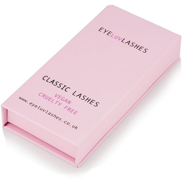 Classic Lash Trays Silk Eyelash Extensions Individual Eyelashes Soft Lightweight