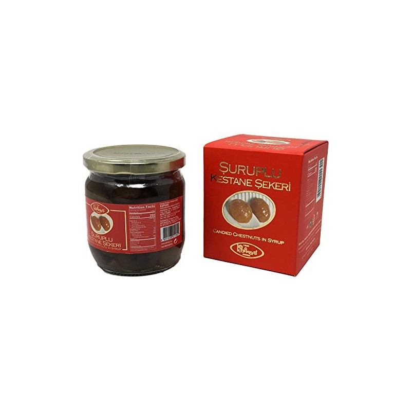 Kafkas Candied Chestnuts in Syrup 500gr (17.64oz)