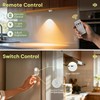 Motion Sensor Cabinet Lighting, Puck Lights with Remote, 6-Pack
