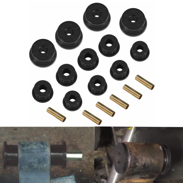 LEE-Auto Rear Spring Shackle Bushings for Jeep Cherokee Wagoneer Comanche