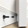 Spring Door Stopper, 2 Pcs Door Stops for Wall, Hydraulic