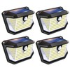FAXBOX Solar Lights Outdoor Motion Sensor, 178 LED 300LM Waterproof