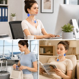 Adjustable Neck Support Brace for Daily Posture Use – Lightweight Cervical Support Strap for Home, Office & Travel