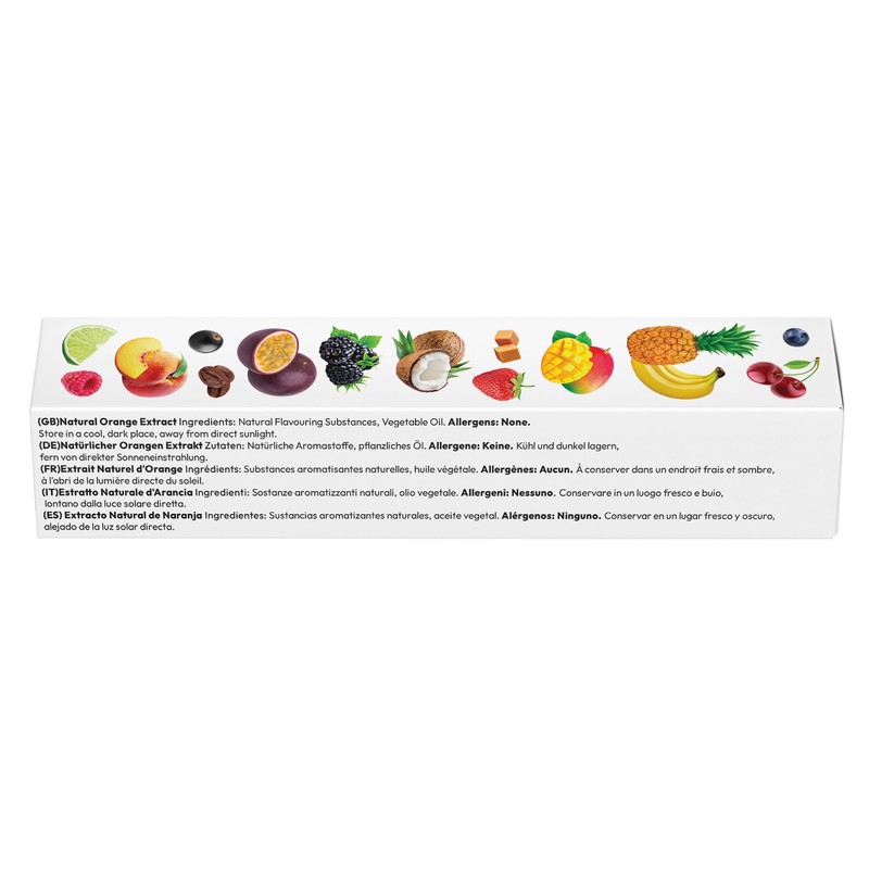 HONEYBERRY Natural Orange Extract 30ml – Professional-Grade Highly Concentrated Flavouring