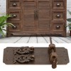 Door Handles Kit Chinese Style Antique Copper Gate Pull Handle