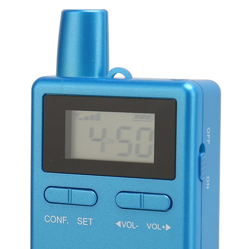 Wireless Church Guide HiFi LCD Wireless Interpretation Equipment with Earbuds