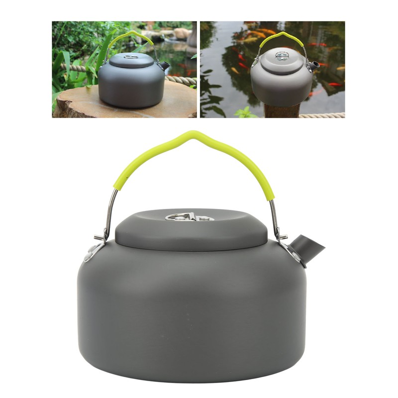 1.3L Camping Kettle Aluminum Alloy Anodizing High Temperature Resistant Heat