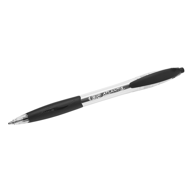 BIC Atlantis Classic Retractable Ballpoint Pens Medium Tip 1.0 mm