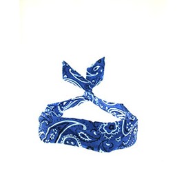 Zac's Alter Ego Paisley Design Vintage Look Wire Headband