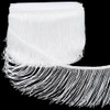 CABODYALS 9.14 m 150mm Weißes Fransenband Quastenbesatz Einfarbig Dekorative Polyester
