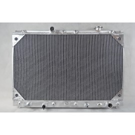 Aluminum Radiator Cooler Cooling Coolant For 1992-1996 Toyota Camry L4 2.2L CU1318 DPI1318 RAD1318