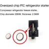 MEETOOT 2pcs QP-02-4.7 PTC Refrigerator Start Relay 2 Pin Coolers