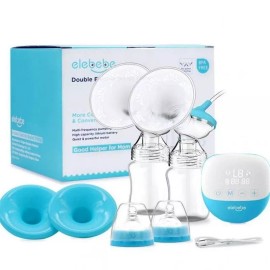 ELEBEBE NEW ELEBEBE BBT-1130 DOUBLE ELECTRIC BREAST PUMP BPA FREE USB CHARGING FD32