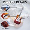 Guitar Lighter, Refillable Butane Lighter, Butane Soft Flame (No Gas)-Brown
