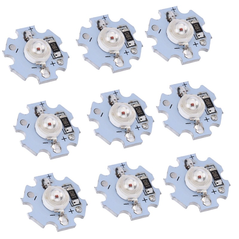 25Pcs 0.5W 5V High Power LED Lamp Bead Light Source