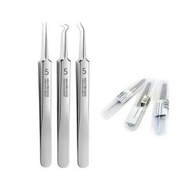 3-Piece Micro Tweezer Set for Sebum Removal Removal