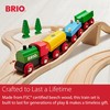 BRIO Classic 65th Anniversary Wooden Train Set - 32-Piece FSC-Certified