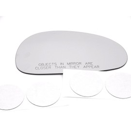 Fits 94-04 Fd Mustang, Right Passenger Convex Mirror Glass Lens w/Adhesive, USA