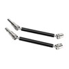 2Pcs Metal Steel Front Rear Axle Drive Shaft CVD for