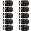 Probrico Oil Rubbed Bronze Square Door Knobs, Passage Door Knobs