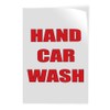 Door Decals Vertical Vinyl Stickers Multiple Sizes Hand Car Wash