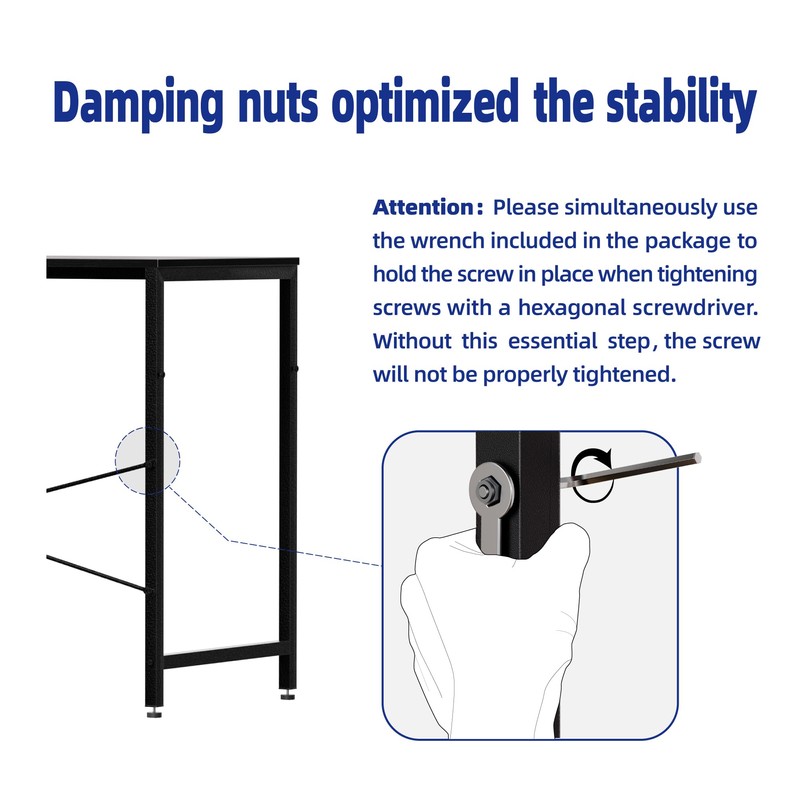 Pamray 32 Inch Computer Desk for Small Spaces with Storage