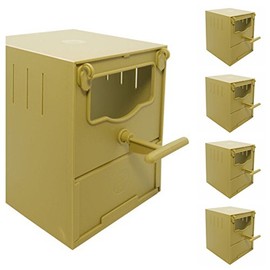 Moondown Farm Finch Nest Box Wide- Bird Nesting Box 12X13X16H (Pack of 5)