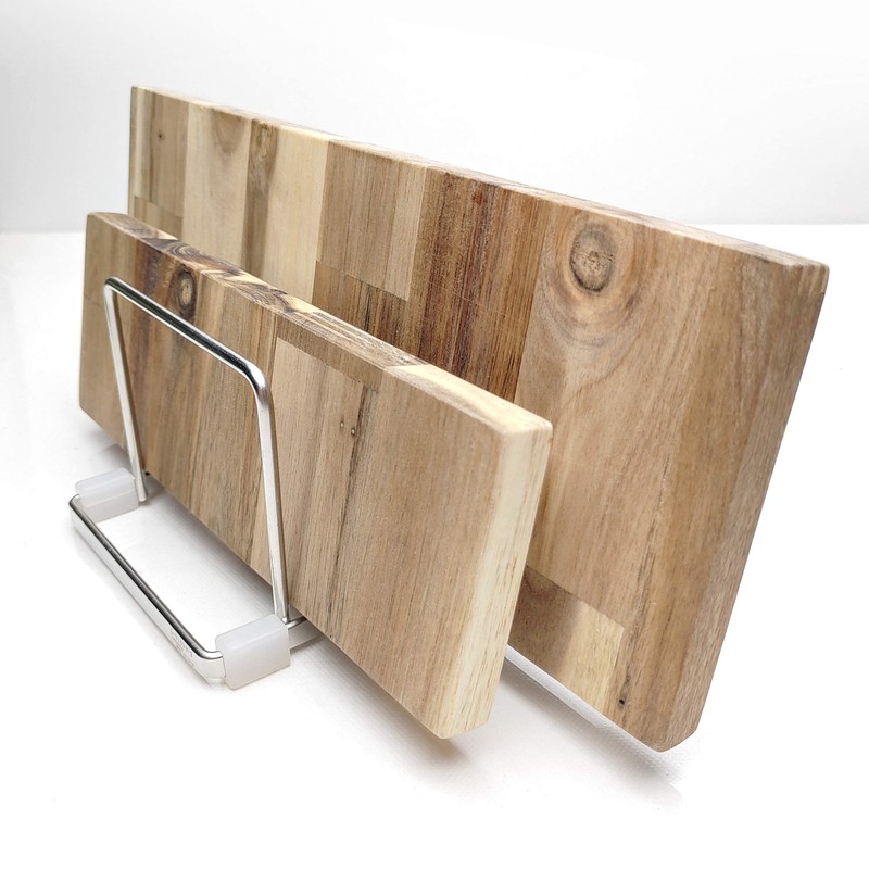 LENITH Cutting Board Rack Chopping Board Organizer Stand Holder Kitchen