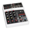 BMG‑04D 4 Channel Mixer 48V Phantom Power Stereo Recording 4