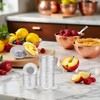 XYSRXWY 50PCS Silver Mini Pie Tins, Round Tart Pie Foil