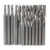 12pcs Woodworking File Burr 3.175 x 17mm/ 2 x 8mm