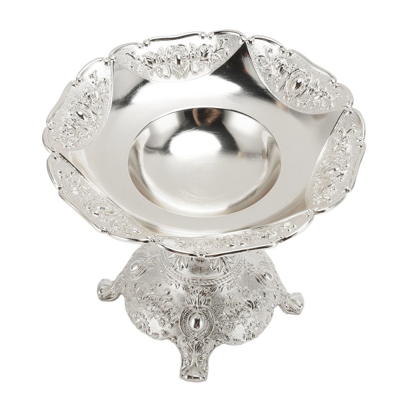 European Style Fruit Tray Metal Zinc Alloy Snack Nut Food