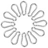 10 x Snap Hooks, LISOPO Carabiner Heavy Duty 304 Stainless