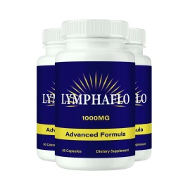 LymphaFlo 3-Pack LymphaFlo Blood Support Capsules for Healthy Blood Levels - 180 Capsules