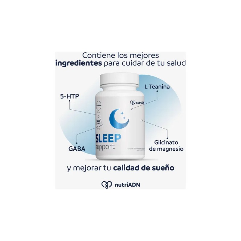 Suplemento Para Dormir L-theanina Descanso Sleep Support