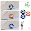 Adhere Golf Marker Golf Cap Clip Magnetic Logo Ball Mark