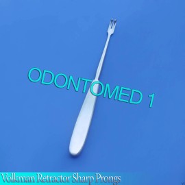 ODM Volkman Retractor 2 Prong Sharp Hollow Handle Surgical Instruments