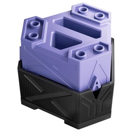 Magnetizer and Demagnetizer, ABS Material Repair Tool for More Efficient Working, for Screwdriver Tips, Large Screws, Drills, Nuts (Purple)