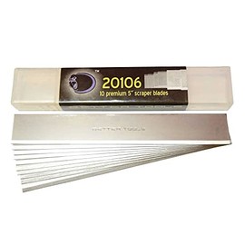 Better Tools 5" Scraper Blades -50 blades/box - 10 blades/tube