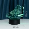 EXIGENT 3D LED Light Sneakers Lamp Acrylic Illusion Night Flashing