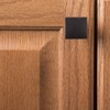 Hickory Hardware Studio Collection Knob 1-1/4 Inch Square Oil-Rubbed Bronze