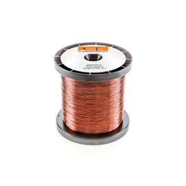 Enamelled Copper Wire W210 Diameter 0.10 mm 200 g, Approx. 2500 m - Copper Wire Grade 2 CUL Copper Wire Weight 200 g Diameter 0.10 mm Winding Wire Copper Wire According to IEC 60317-13