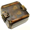 Medieval Replicas SOLID Brass Brunton 3 inch Compass Collectibles Compass