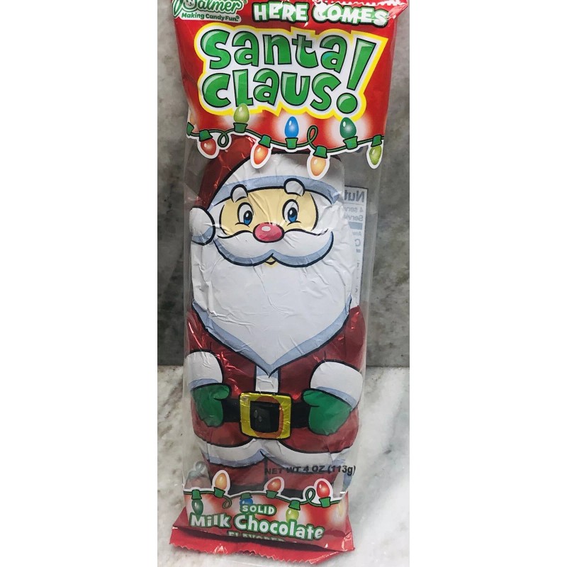 Palmers Palmer’s Flavored Solid Milk Chocolate Christmas Bar 4oz"Here Comes