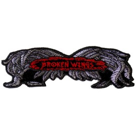 Broken Wings Patch, Biker Patches (P2951)