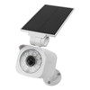 Solar Powered Fake Security Camera with Light IP65 Waterproof Simulated