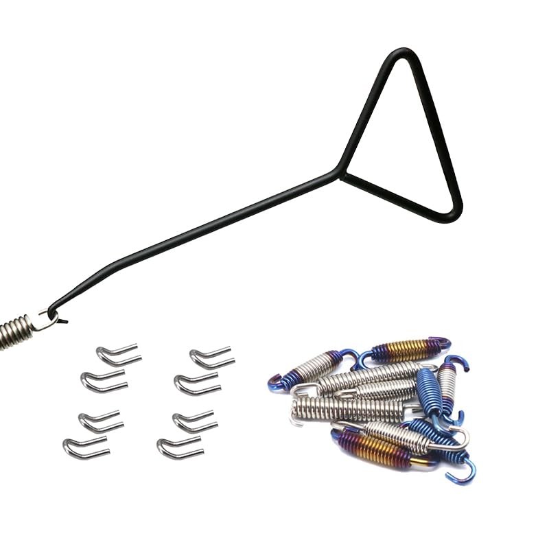 Motorcycle Exhaust Spring Puller Tool Kit,35mm to 60mm Stainless Steel
